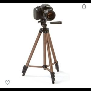 New 50in brown aluminum tripod